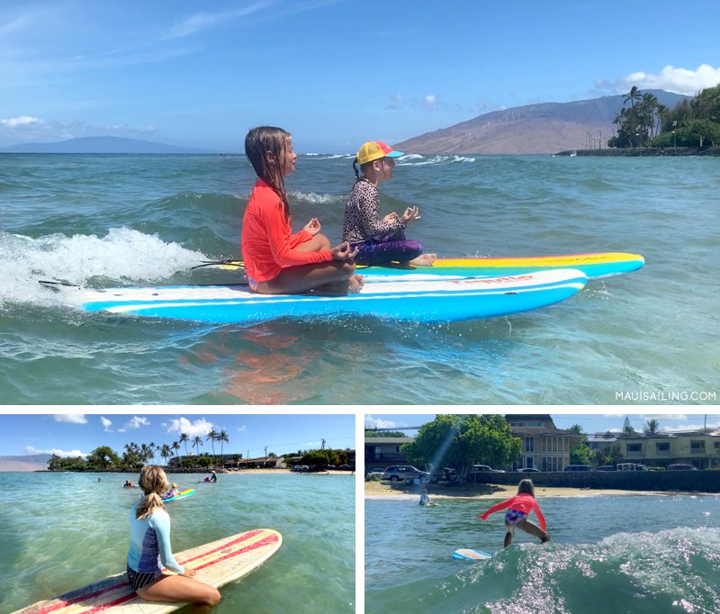Maui surfing school