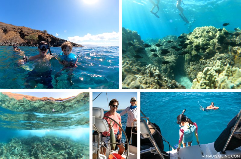 Maui snorkeling boat