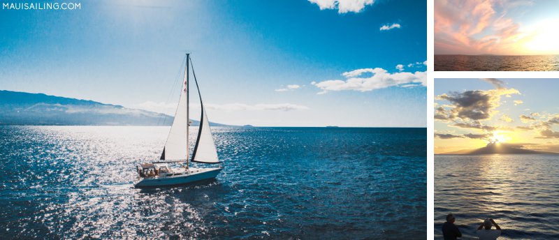 Maui sunset sail