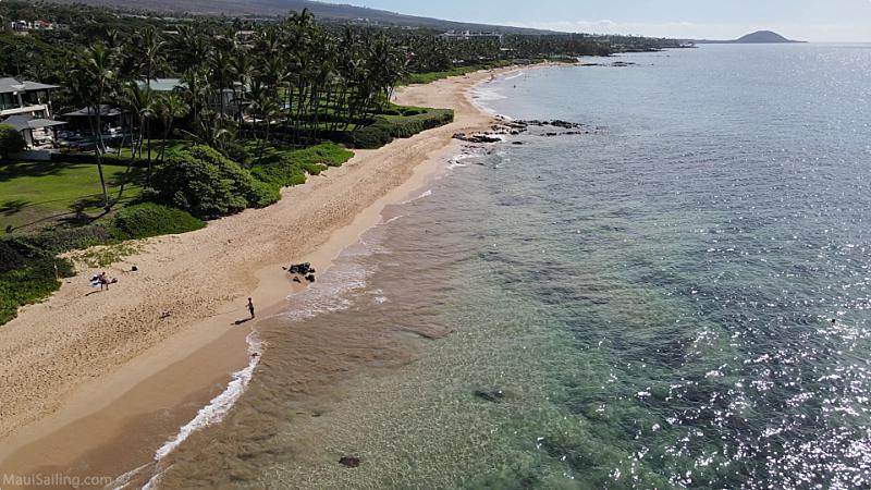 Maui In Winter Empty Beach